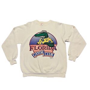 Florida Gators Club Original 1988 Vintage Sweatshirt University Sweatshirt Large